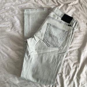 Lucky Brand Mens White Wash Jeans Athletic Fit Size 30x32